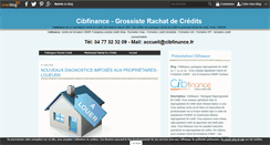 Desktop Screenshot of cibfinance.pro