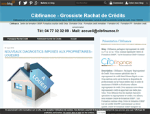 Tablet Screenshot of cibfinance.pro